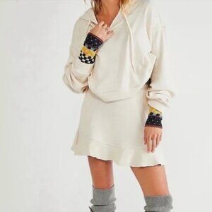 Free People Beach Social Set Sweater Hoodie